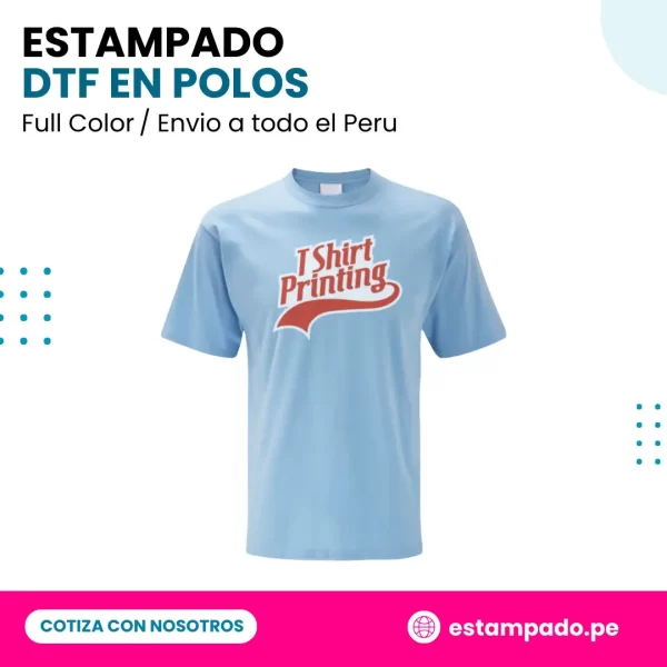 Estampado DTF en Polos