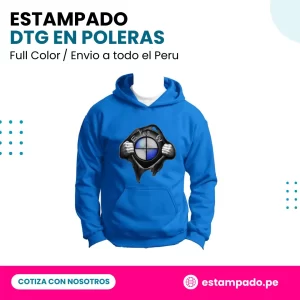 Estampado DTG en Poleras